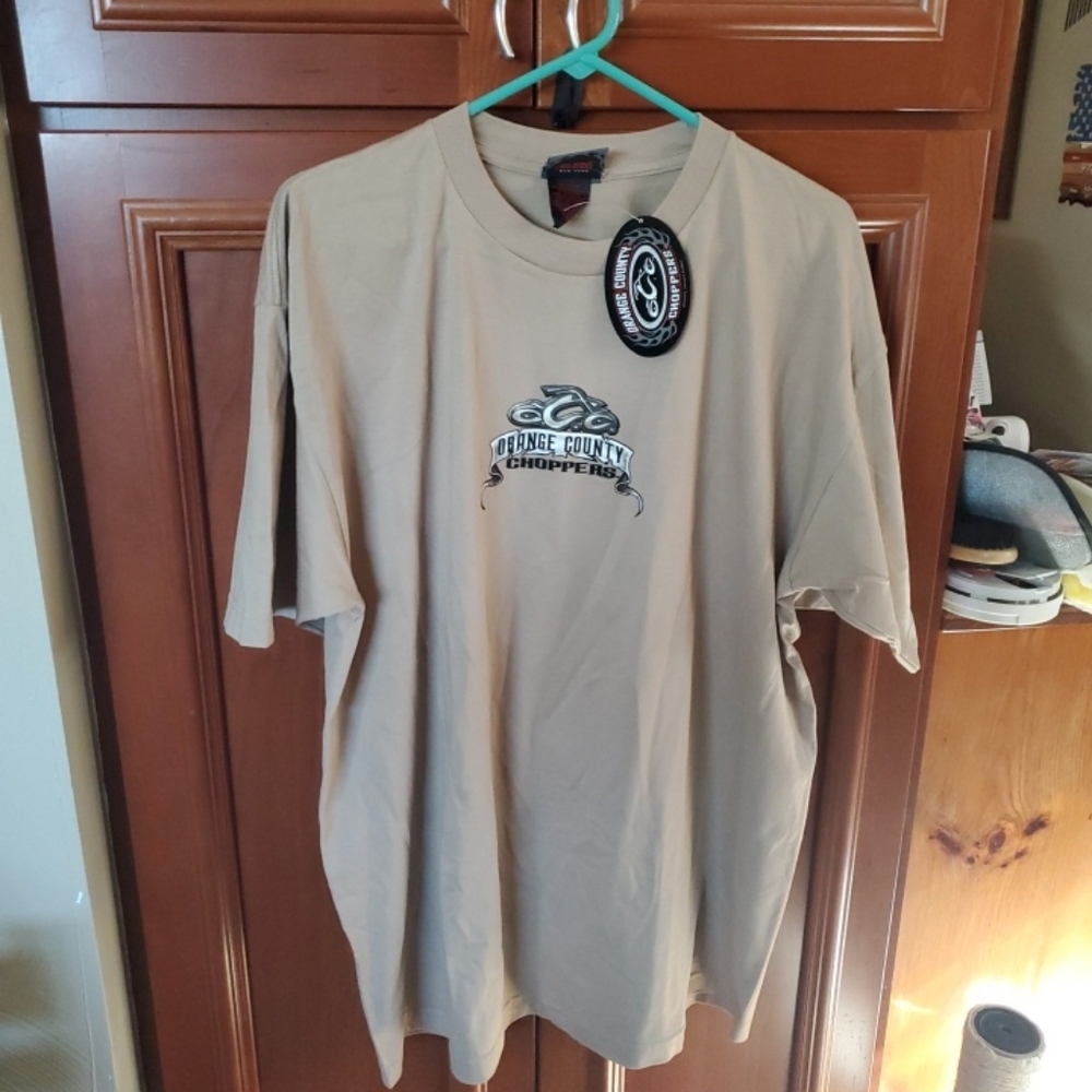 Vintage Y2k Orange County Choppers Double Sided T-shirt NWT